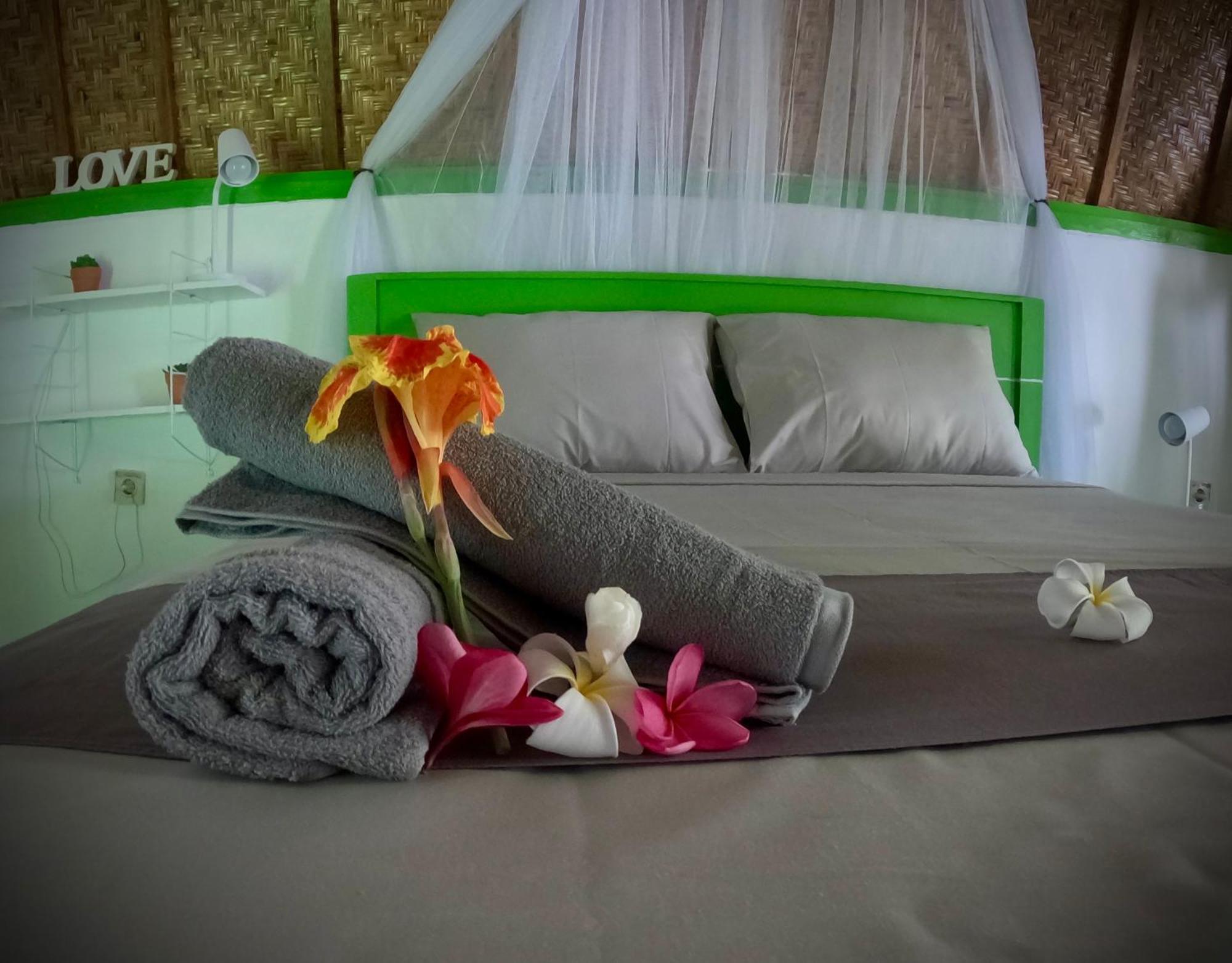 Kaktus Bungalow 1 Gili Air Eksteriør billede