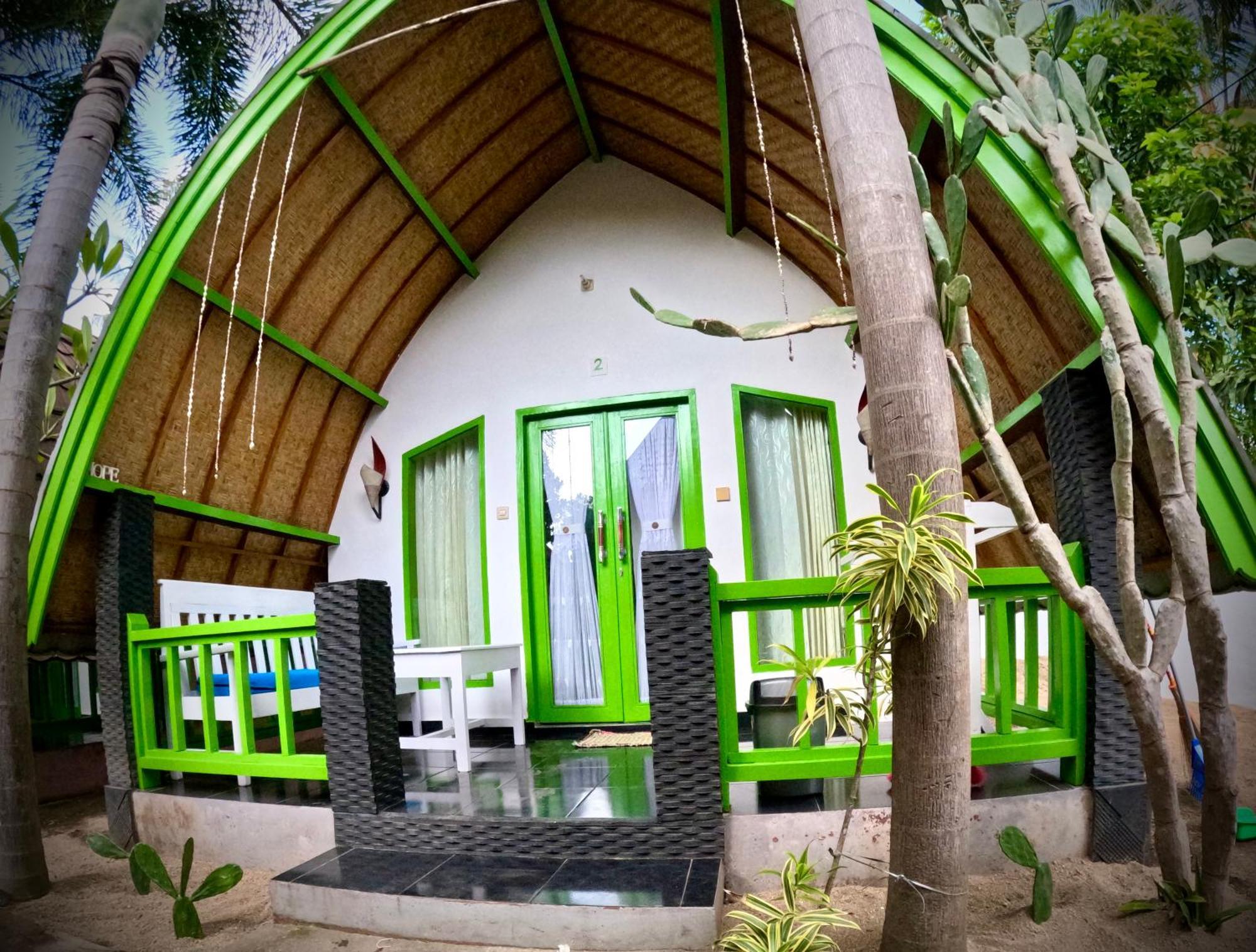 Kaktus Bungalow 1 Gili Air Eksteriør billede